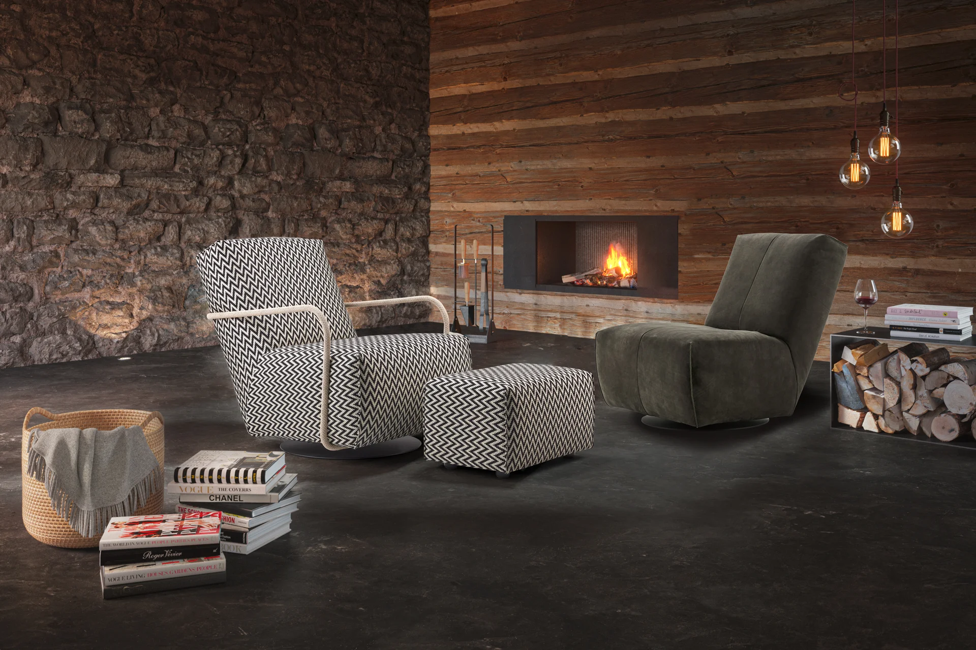 Bullfrog-Twister-Sessel-Designstil