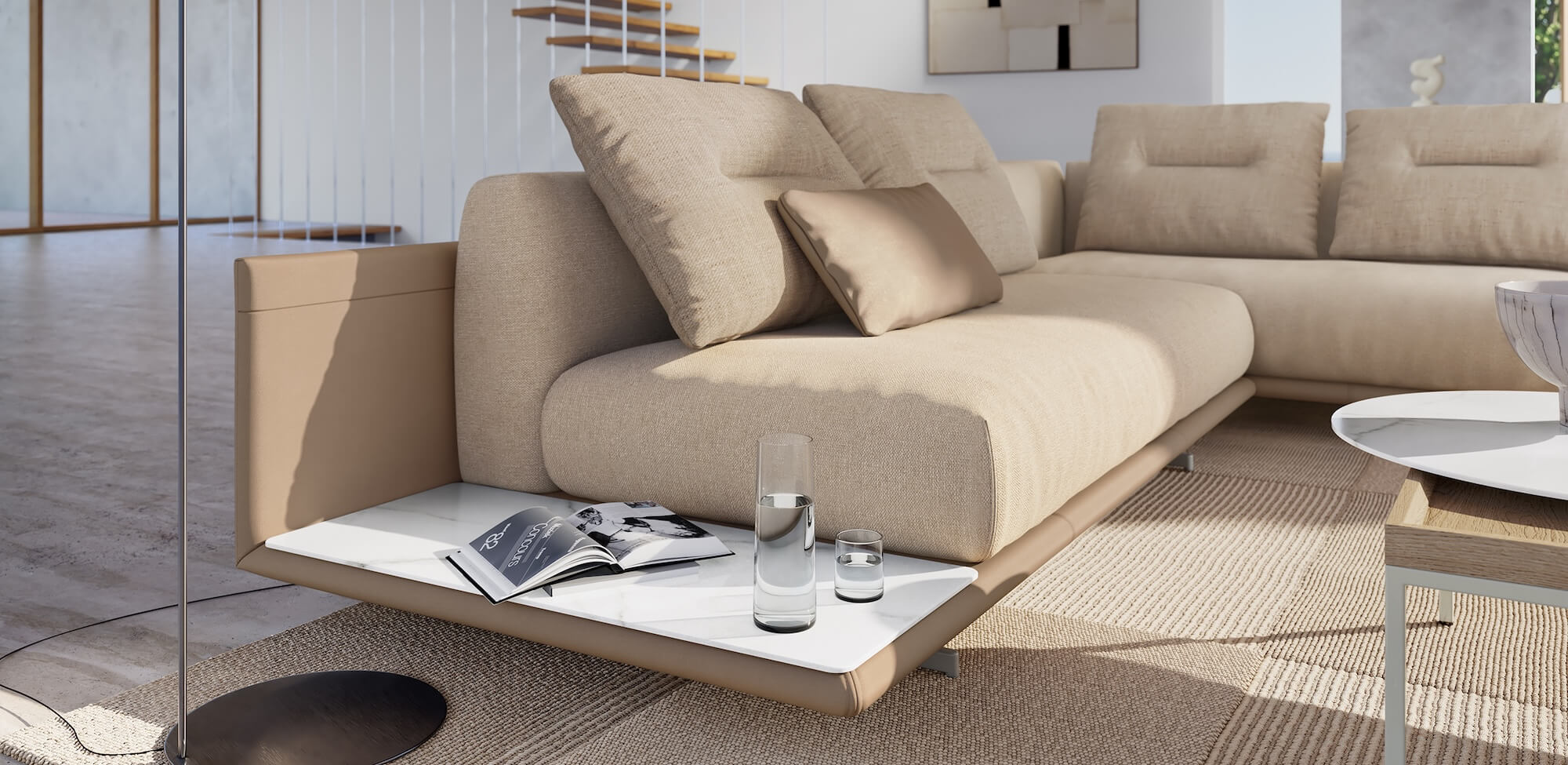 RolfBenz-TAYA-Sofa-modern-Beige
