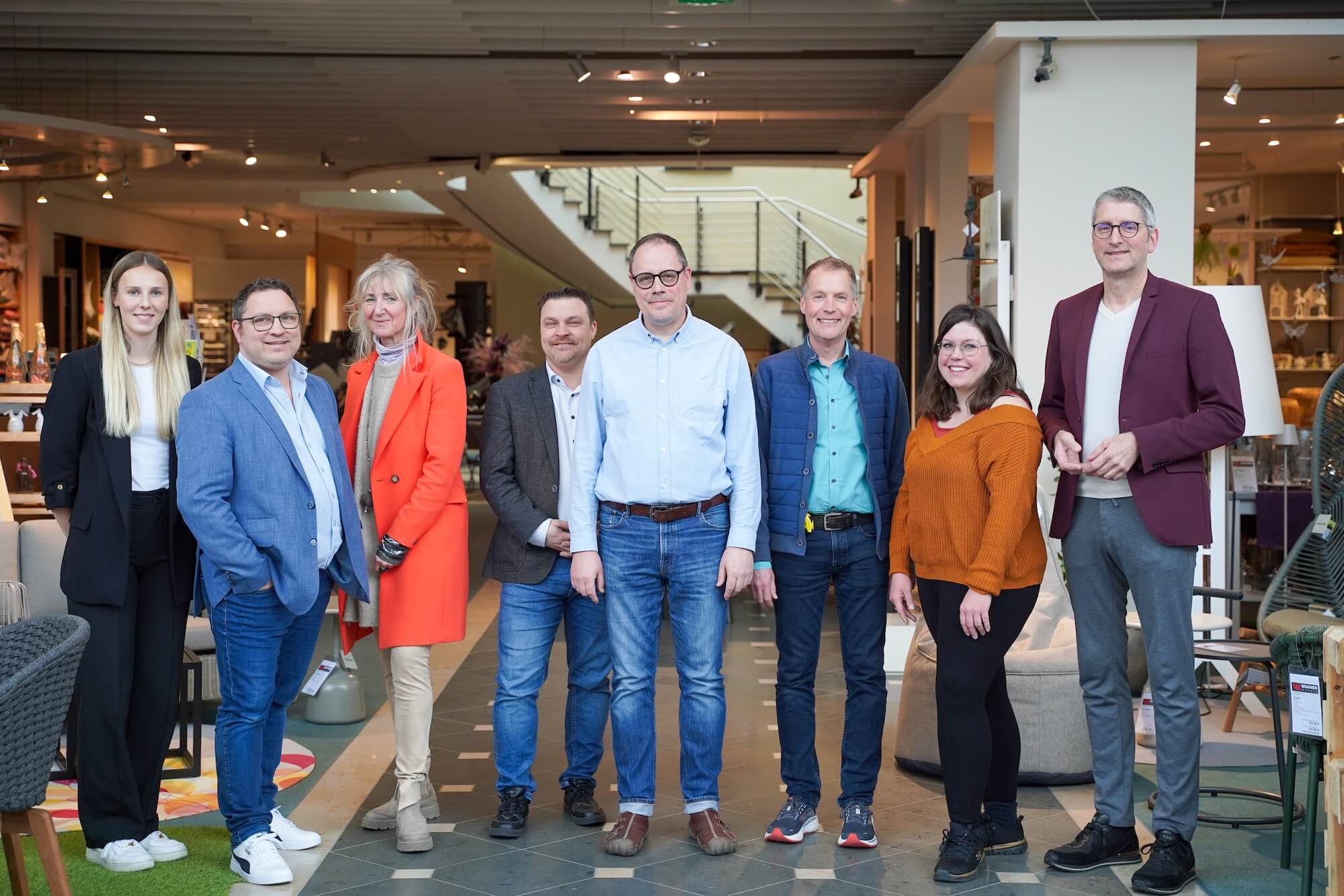 Das Team von Wagner Wohnen in Syke begrüßt Sie in der Ausstellung.