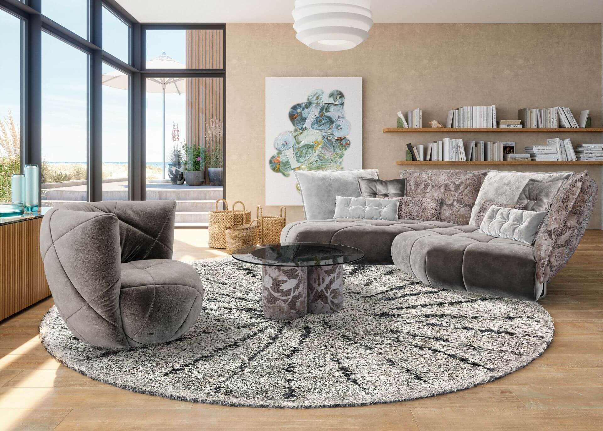 bretz-mathilda-sofa-velours-grau