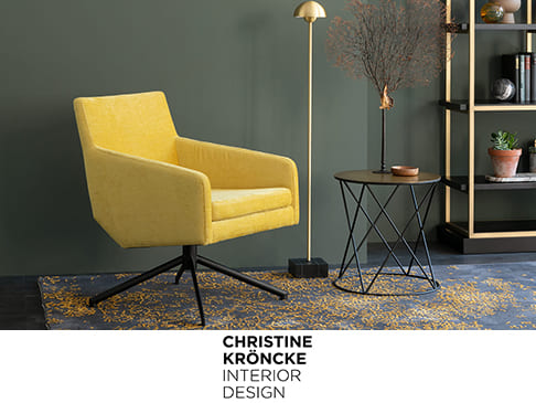 gelber Sessel von Christine Kröncke